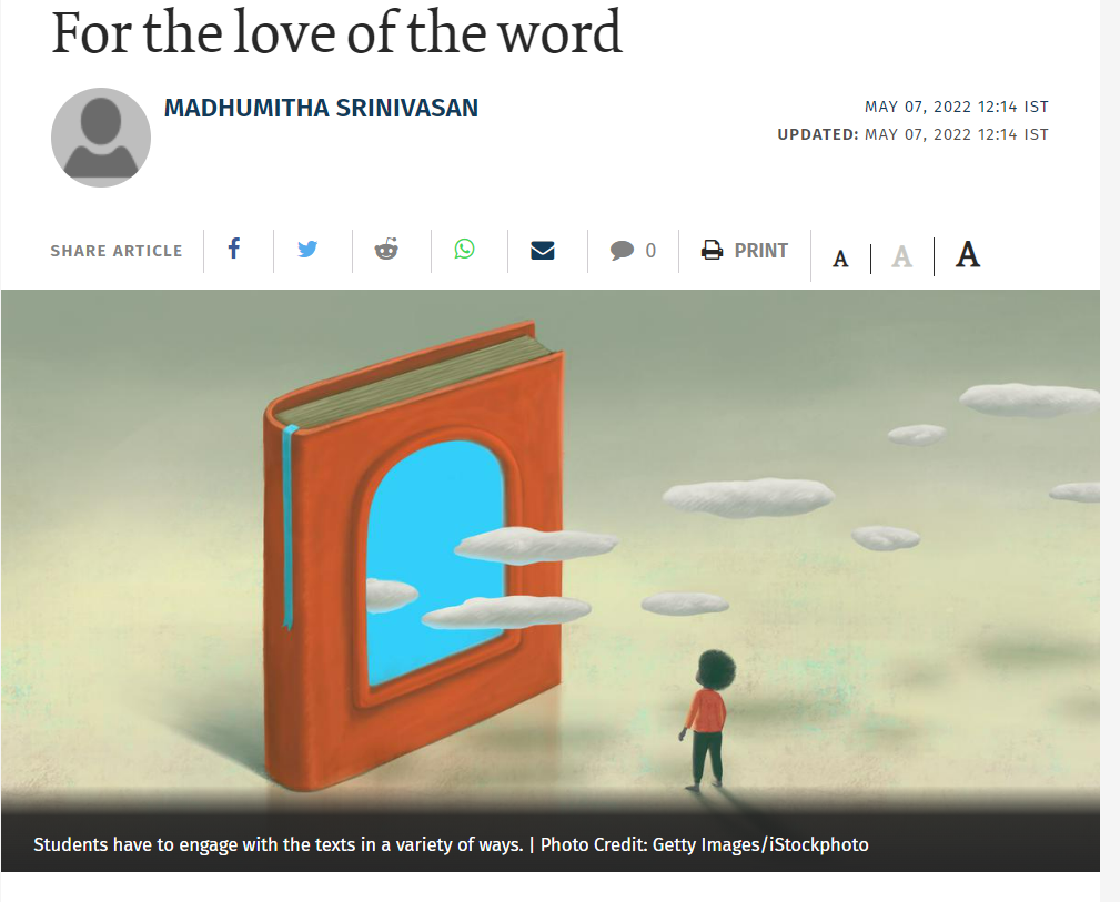 <p>For the love of the word, an article about Pre-Texts in India</p>
