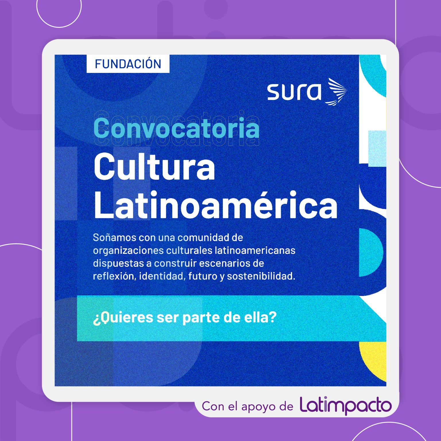 Convocatoria Cultura Latinoamericana